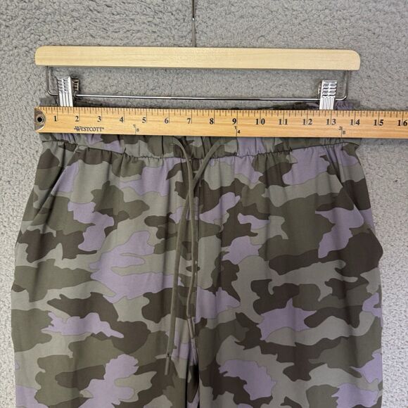 Lululemon Keep Moving Pants Womens 8 Green Camo High-Rise 7/8 Stretch - Picture 3 of 9